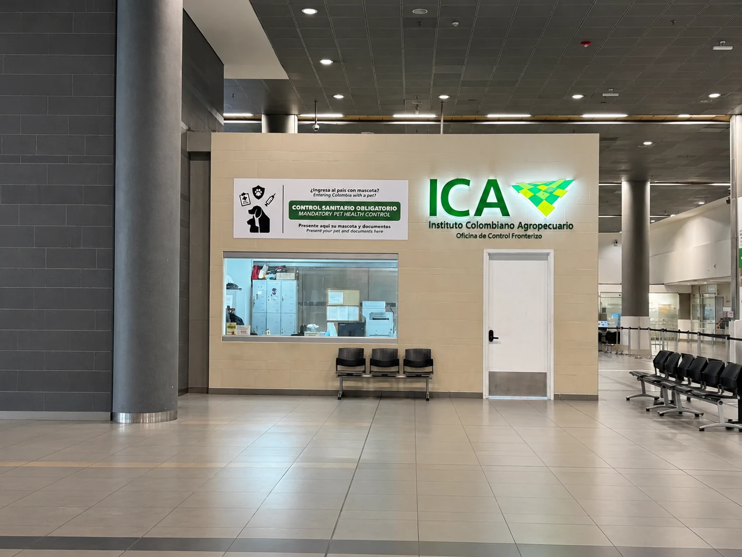 ica en el aeropuerto