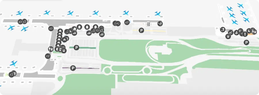 mapa de parqueaderos