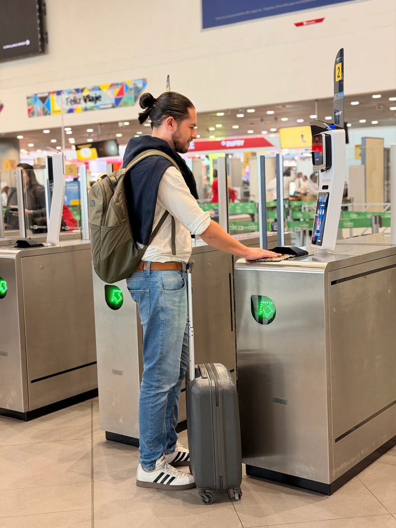 biomig area at the airport