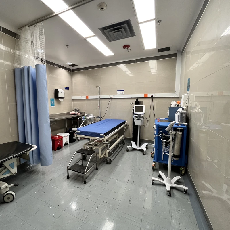 waiting room of the medical service