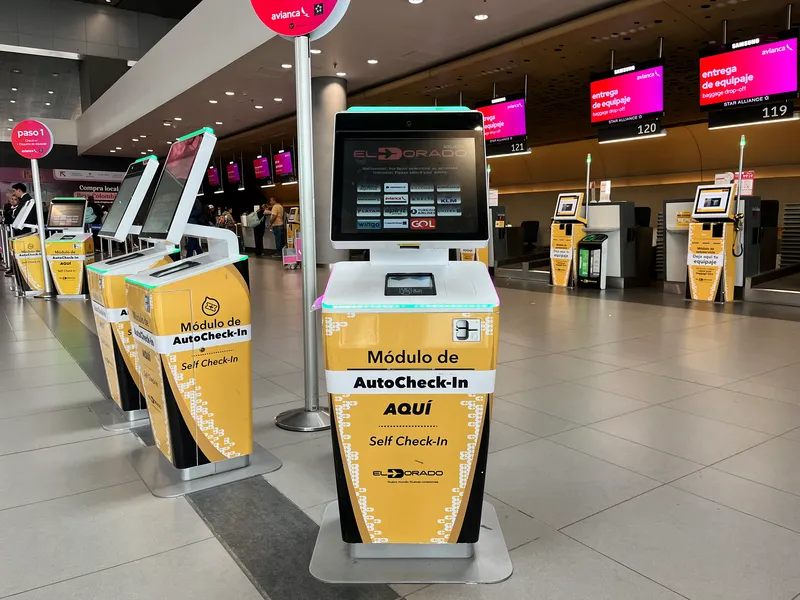 dispositivo de auto check-in